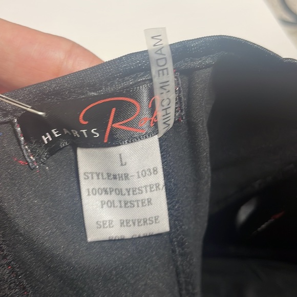 Hearts Rob red corset top set - Picture 6 of 7